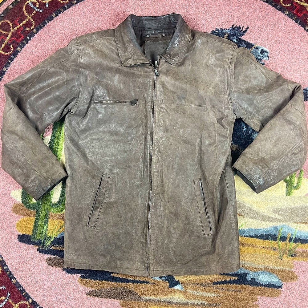 VINTAGE LEATHER JACKET CHEROKEE